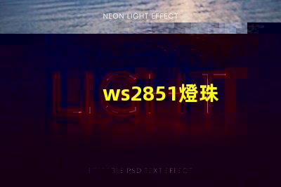 ws2851燈珠