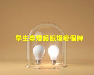 學生臺燈護眼燈哪個牌子好護眼效果與品牌選擇解析
