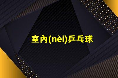 室內(nèi)乒乓球燈具提升運動表現(xiàn)的最佳照明選擇