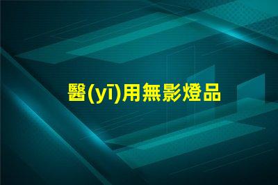 醫(yī)用無影燈品牌揭秘市場上最受歡迎的無影燈品牌