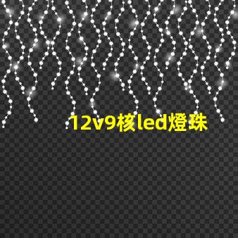 12v9核led燈珠