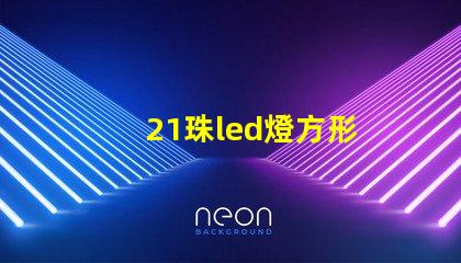 21珠led燈方形