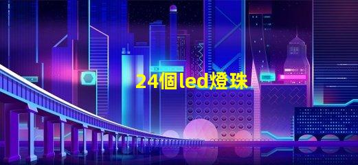 24個led燈珠