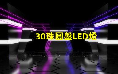 30珠圓盤LED燈