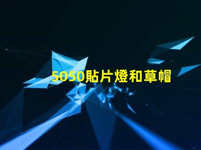 5050貼片燈和草帽燈哪個好