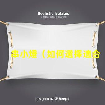 串小燈（如何選擇適合室內裝飾的串小燈）