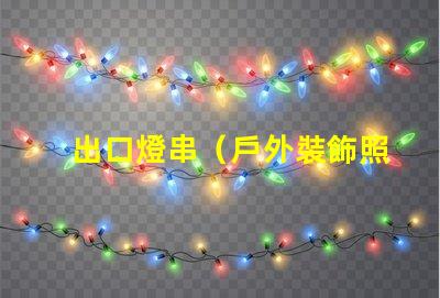 出口燈串（戶外裝飾照明的最佳選擇）