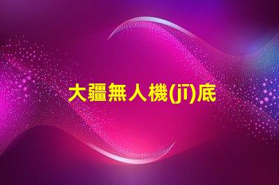 大疆無人機(jī)底部輔助燈珠,夜間飛行更安全
