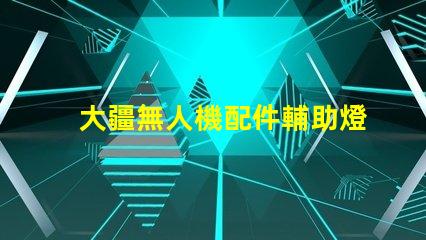 大疆無人機配件輔助燈珠,夜飛必備嗎