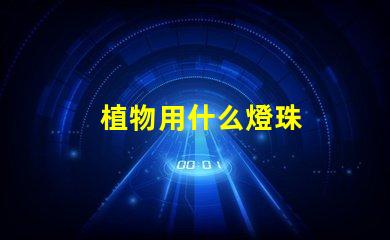 植物用什么燈珠