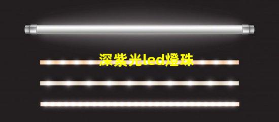 深紫光led燈珠