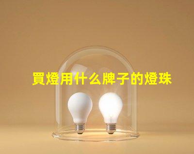 買燈用什么牌子的燈珠比較好