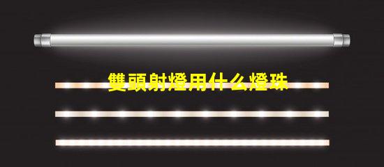 雙頭射燈用什么燈珠