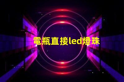 電瓶直接led燈珠